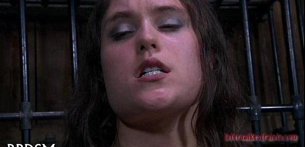  Torturing beauty with sextoys